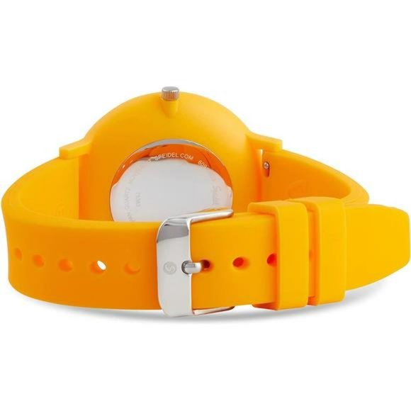 Color Pop Recyclable Plastic Watch with 18mm Recycled Silicone Strap - Picture 4 of 12